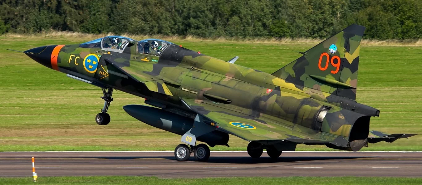 SAAB SK37 Viggen: Η σουηδική επανάσταση στα μαχητικά - Πάντα ένα εντυπωσιακό σχέδιο 12 χρόνια μετά την απόσυρσή του